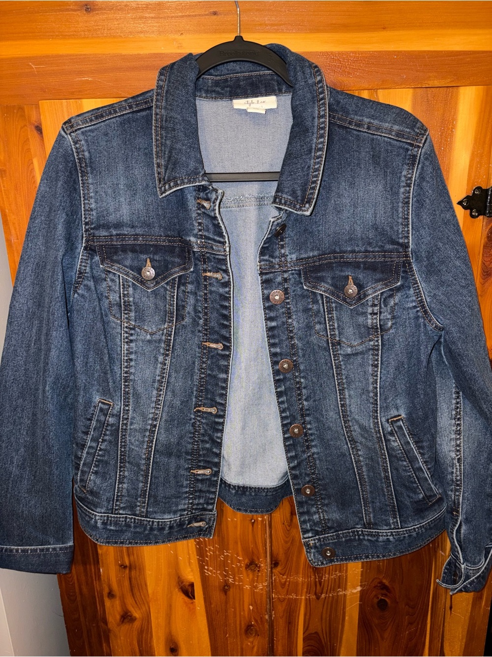 Style and Co Denim Jacket Medium